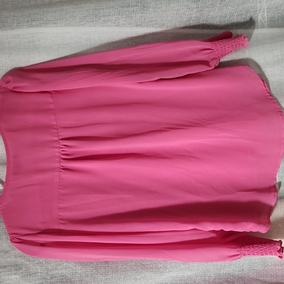 1 STATE Women's Pink Blouse. SIZE S. - Picture 2 of 9